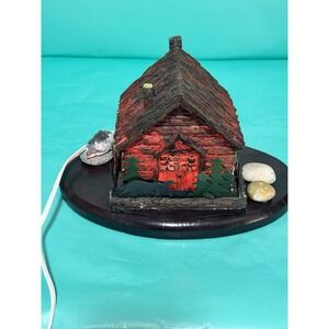 Rustic Light up Cabin Decor House